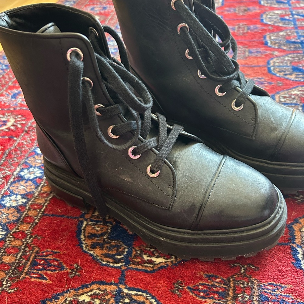 Schutz Maylova Combat Boots